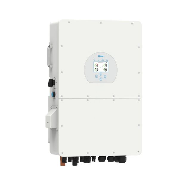 Інвертор гібридний 30кВт Deye SUN-30K-SG02HP3-EU-AM2 WiFi (30 kW, 3 фази, 3 MPPT, HV) чиста синусоїда