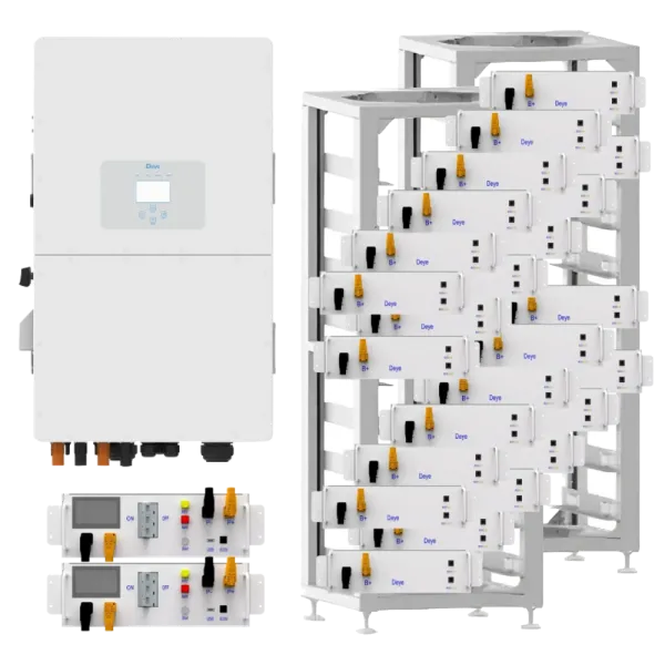 Deye SUN-50K-SG01HP3-EU-BM4 50кВт 120кВт•год Система безперебійного живлення трифазна