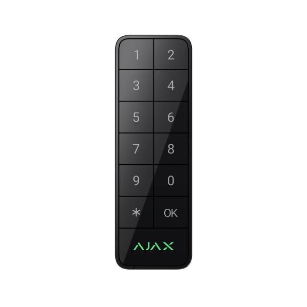 Дротова клавіатура Ajax Superior KeyPad Outdoor Fibra black для вулиці та приміщень