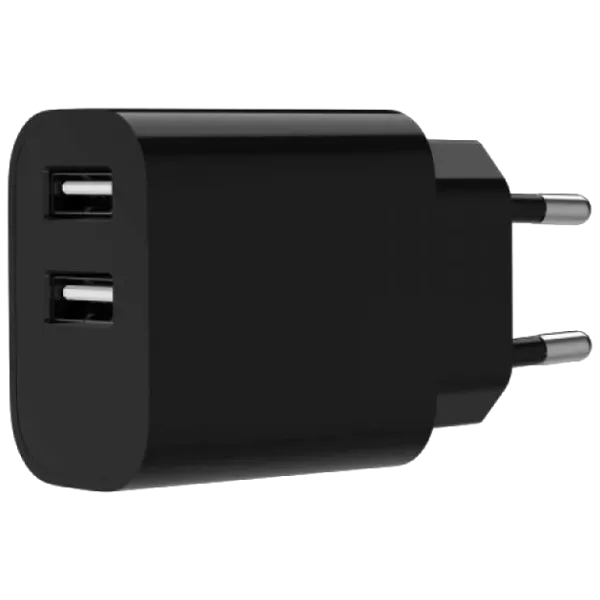 Gembird TA-UC-2A12-01-BK USB-A 5V/2.4A 12W Мережевий зарядний пристрій