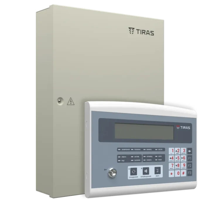 ППКП "Tiras -16.128 П" Прилад приймально-контрольний пожежний Тірас
