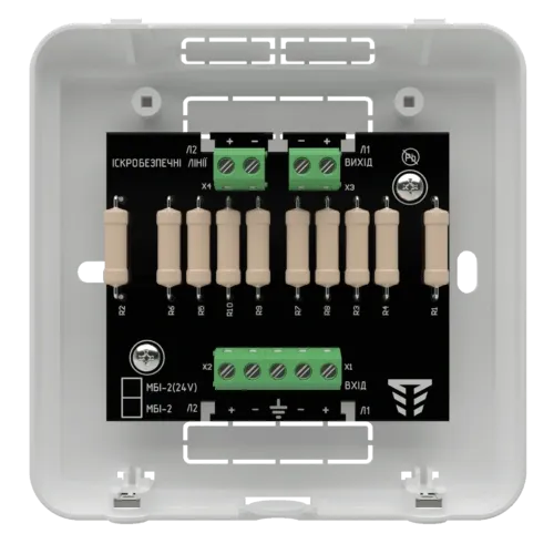 Tiras МБІ-2 (24V) Модуль бар'єрного іскрозахисту Тірас