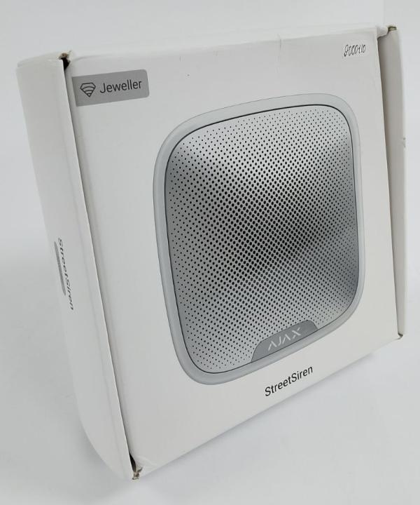 (Уцінка) Бездротова вулична сирена Ajax StreetSiren White