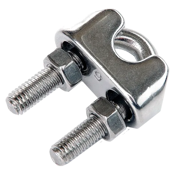 APRO 6мм DIN741 (10шт) Затискач для троса нержавіючий