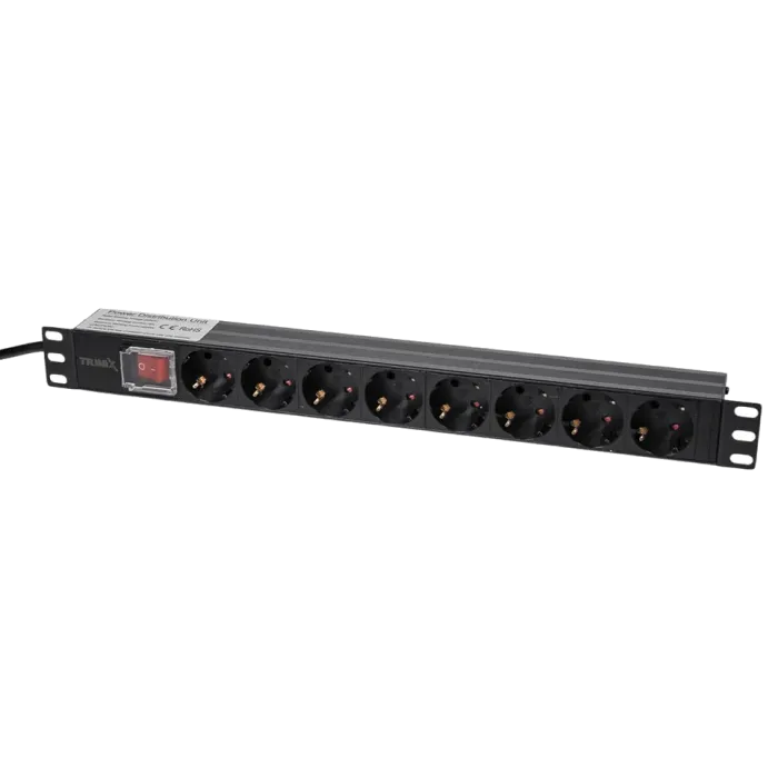 Trinix TRX-PDU/8M-16А Black Блок розеток