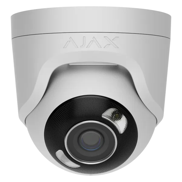 Ajax TurretCam HL (8 Mp/4 mm) white IP відеокамера