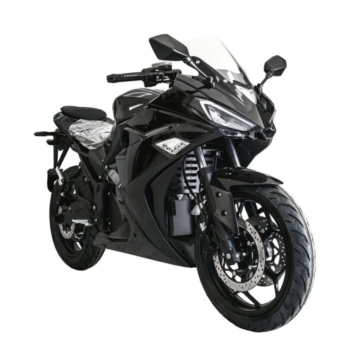 Електроскутер TV6 mid-drive Wuxi Electric 3000W 72V 60Ah black