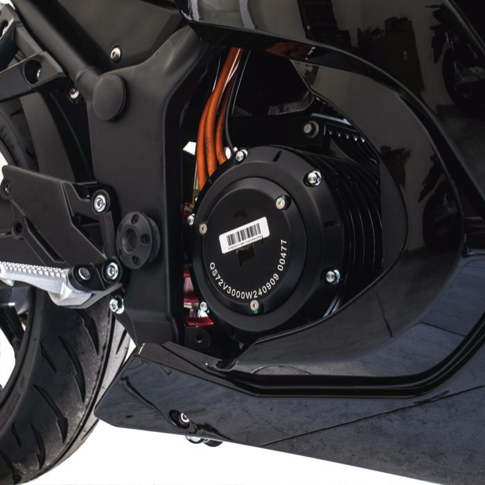 Електроскутер TV6 mid-drive Wuxi Electric 3000W 72V 60Ah black