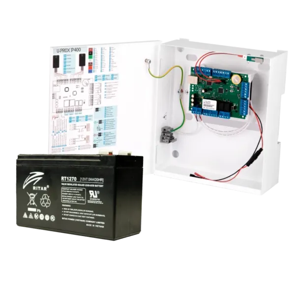 U-Prox IP400 IP + Ritar RT1270 Комплект прилад доступу та акумулятор
