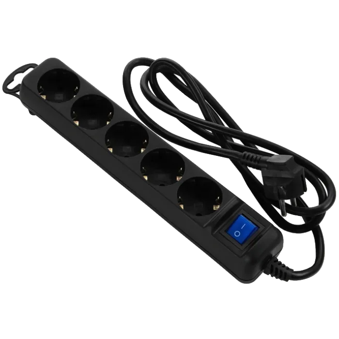 2E Подовжувач мережевий 5хТип F 16A 5м