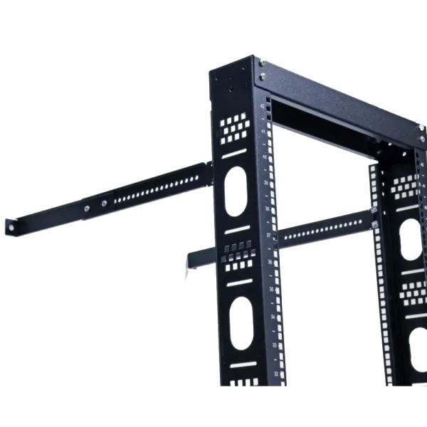 Комплект фіксаторів однорамної стійки до стіни чорний