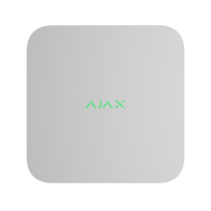 Мережевий відеореєстратор Ajax NVR DC (8-ch) White (127052.122.WH)