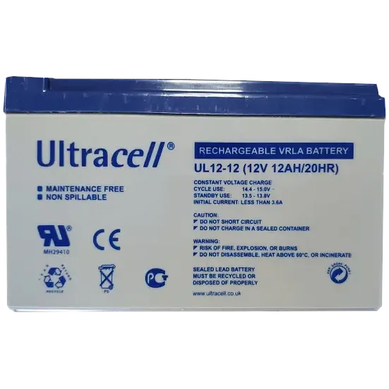 Ultracell UCG 12-12 AGM 12V 12 Ah Акумуляторна батарея