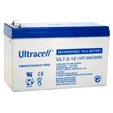 Ultracell UL7.2-12 AGM 12V 7,2 Ah Акумуляторна батарея