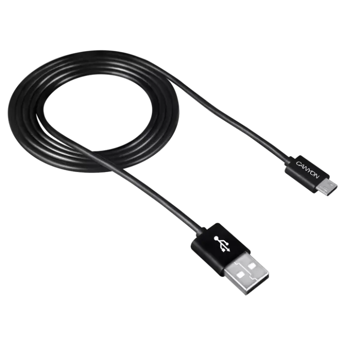 Canyon UM-1B black (Micro USB - USB 2.0) 1м Кабель