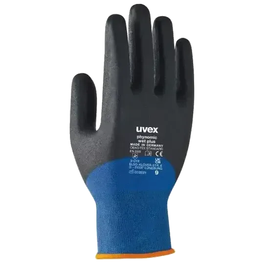 Uvex Phynomic wet plus р.9 (6006109) Рукавички захисні