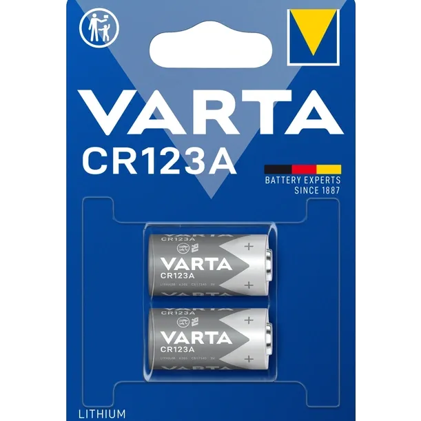 VARTA BLI 2 LITHIUM Батарейка CR123A