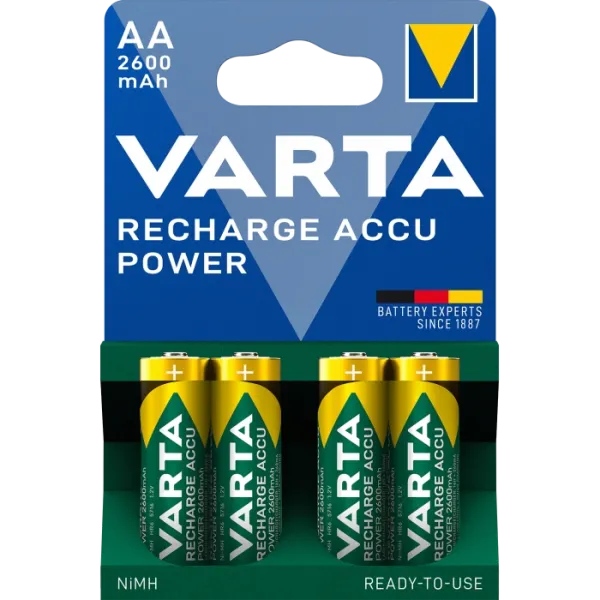 VARTA PROF ACCU 2600mAh BLI 4 NI-MH Акумулятор AA