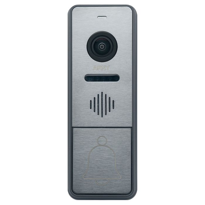 Відеопанель Arny AVP-NG440 (2Mpx) graphite з БКЗ і кронштейном 20°