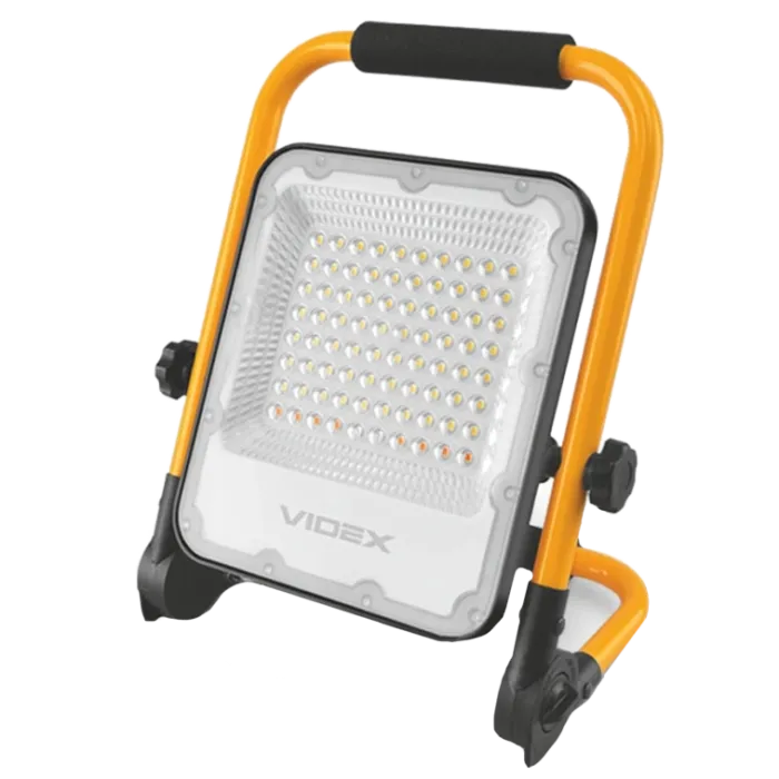 VIDEX PREMIUMVL-F2A-505 LED прожектор акумуляторний 50W 5000K 220V