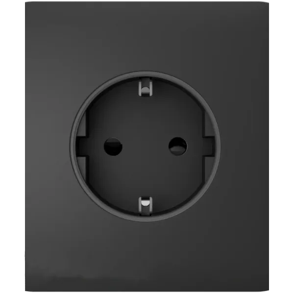 Ajax CenterCover (basic) [type F] graphite Фронтальна панель