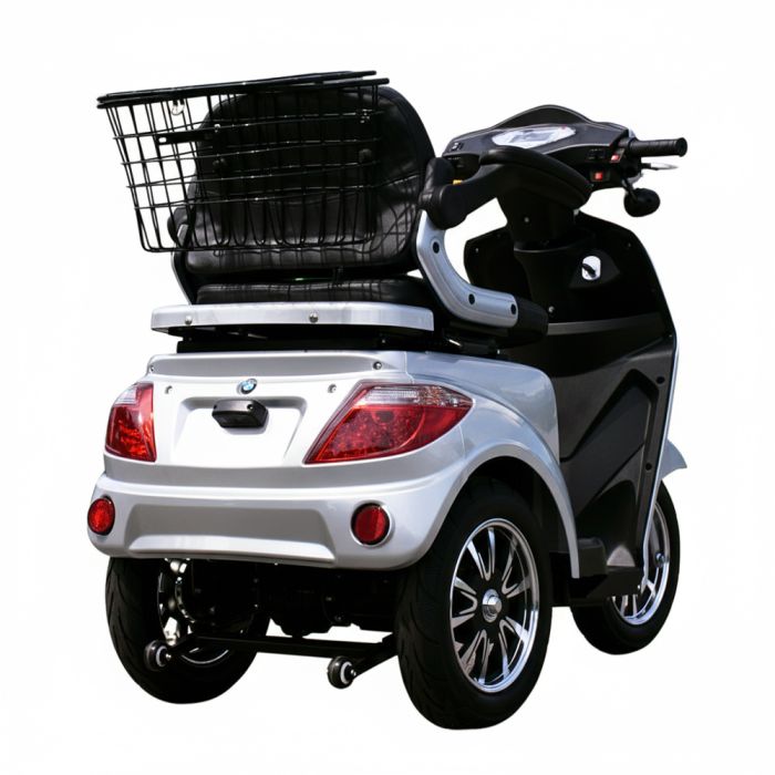 Електроскутер VISTA-2 (T408-2) срібло 1000Вт 60В 20А·год для людей похилого віку та людей з особливими потребами