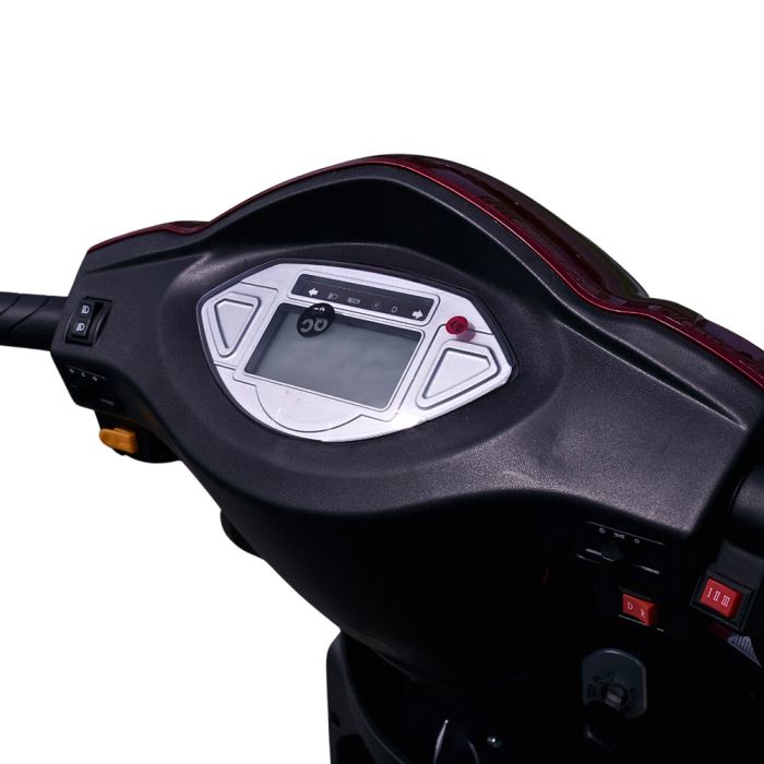 Електроскутер VISTA-2 (T408-2) срібло 1000Вт 60В 20А·год для людей похилого віку та людей з особливими потребами