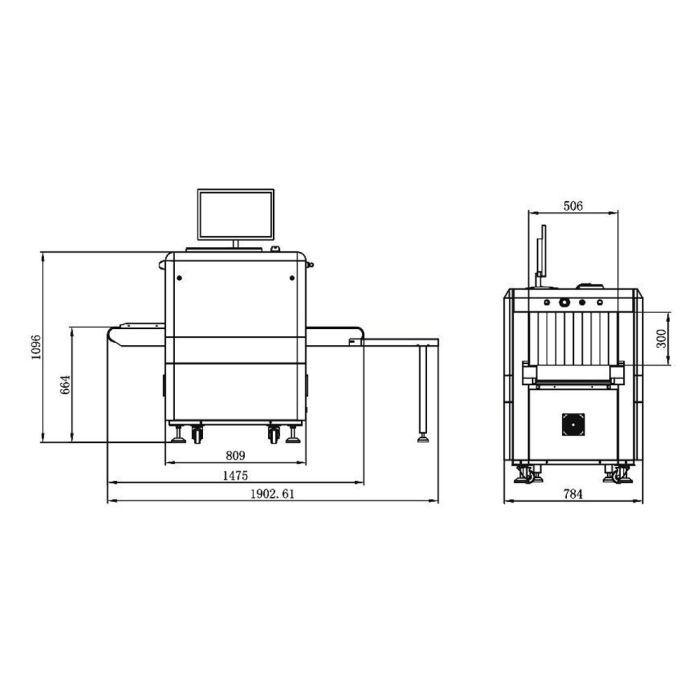 Система рентгенівського контролю AOYODI VO-5030A