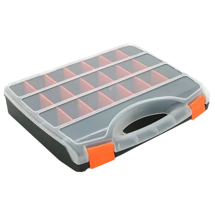 320 х 380 х 70 21 відділень Пластиковий ящик для інструментів