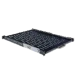 Voltronic Полиця висувна 19", 600мм глиб. (400..870 мм кріплення), чорна