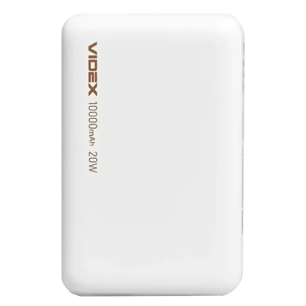 VIDEX VPB-331 PD20W White 10000mAh Повербанк