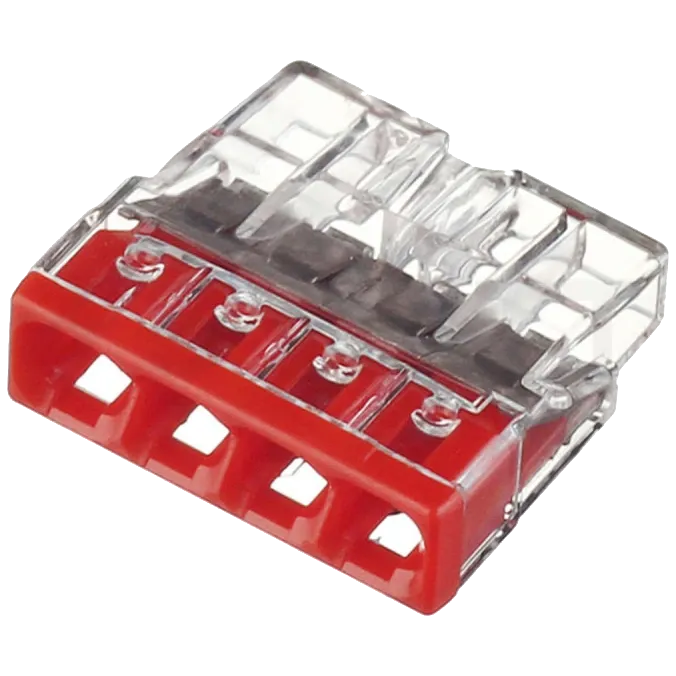 Wago 2273-204 4-дроти 0,5-2,5мм2 (без пасти) Клема