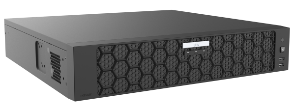 Мережевий відеореєстратор Uniview NVR508-64E-IQ Black