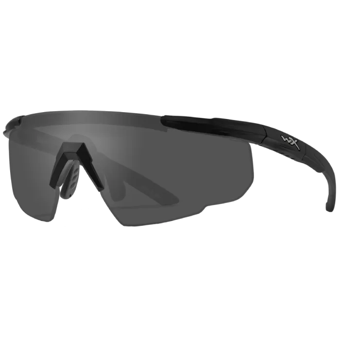 Wiley X SABER ADVANCED сірі лінзи Захисні балістичні окуляри
