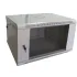 WMNC-35-6U-FLAT Шафа 6U 600x350 мм Hypernet настінна розбірна