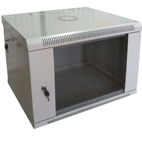 Hypernet WMNC-500-6U-FLAT Шафа комутаційна настінна 6U 600x500 розбірна