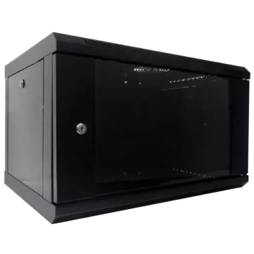 Hypernet WMNC66-6U-FLAT-BLACK Шафа комутаційна настінна