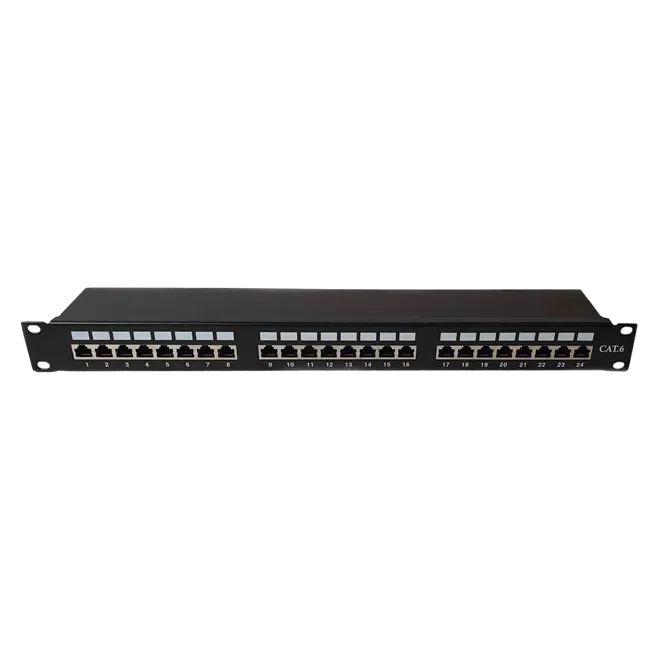 EServer WT-2084-CAT 6 Патч-панель незаповнена під кейстоуни, STP, 1U