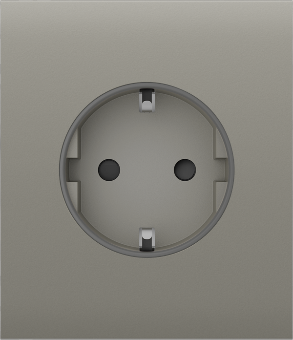 Центральна панель для вбудованої розетки Ajax СenterCover (basic) Olive