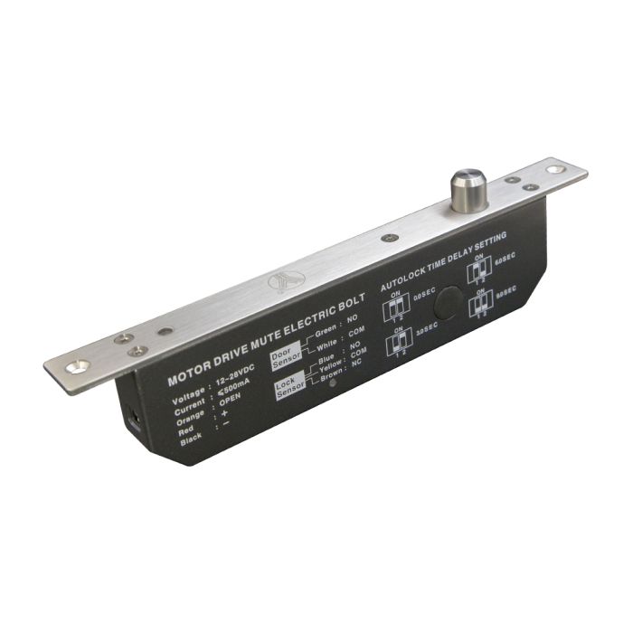 Ригельний замок Yli Electronic YB-1500MD(LED) врізний з електроприводом, LED індикацією для системи контролю доступу