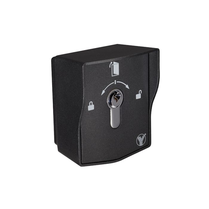 Кнопка аварійного виходу з ключем Yli Electronic YKS-852B(EN) водонепроникна для системи контролю доступу