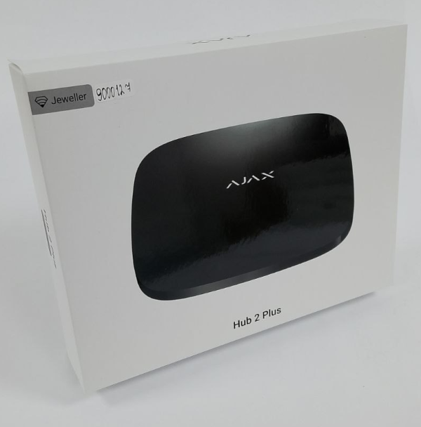 (Уцінка) Інтелектуальна централь Ajax Hub 2 Plus Black