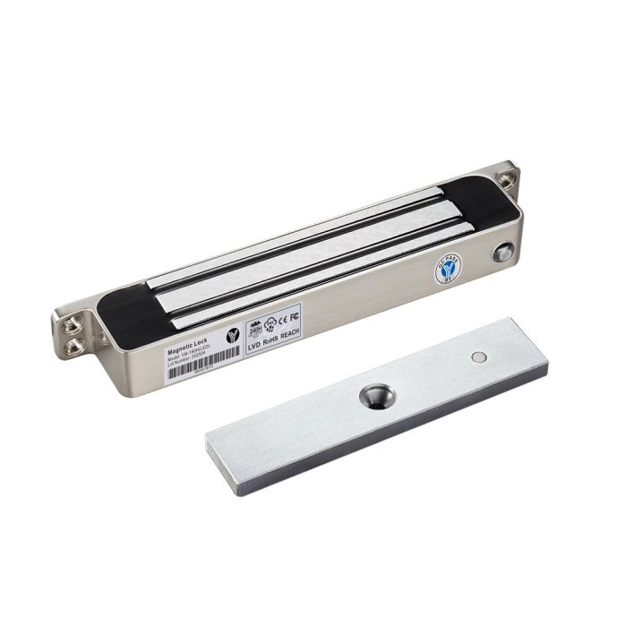 Електромагнітний замок Yli Electronic YM-180H(LED) водостійкий зі світловою індикацією для системи контролю доступу