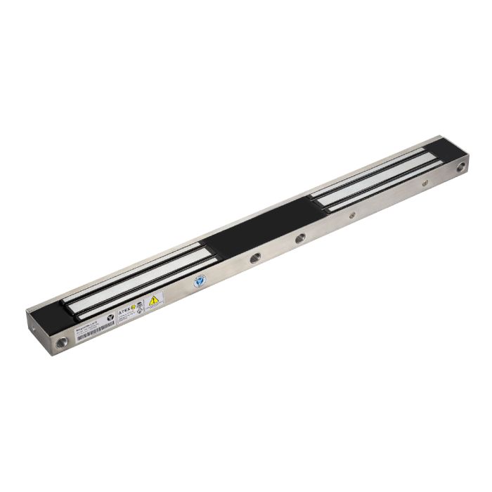 Електромагнітний замок для двостулкових дверей Yli Electronic YM-280DW-EX вибухозахищений з нержавіючої сталі