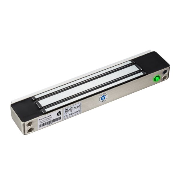Електромагнітний замок Yli Electronic YM-280W(LED) із нержавіючої сталі зі світловою індикацією