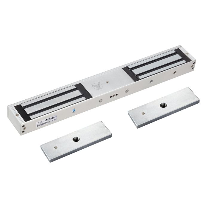 Електромагнітний замок Yli Electronic YM-500ND(LED) зі світловою індикацією для двостулкових дверей