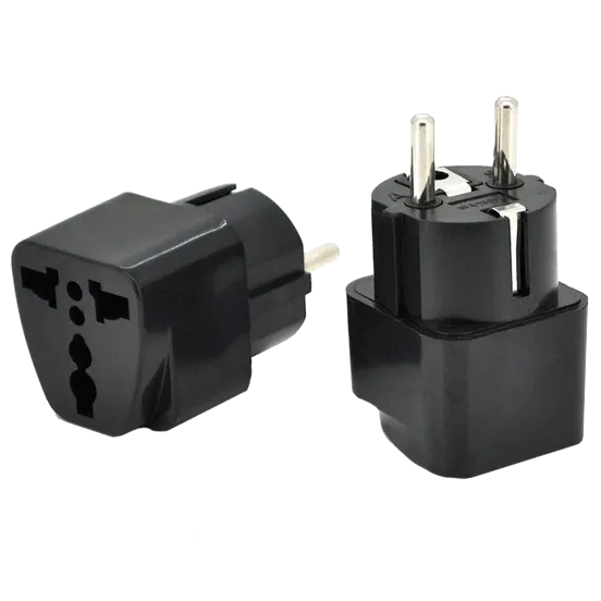 TEFAL Black (YT-AESTTf/B) Перехідник на євророзетку